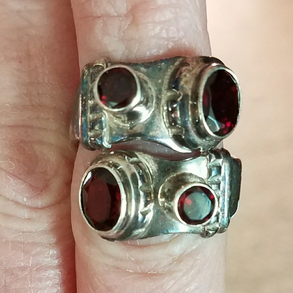 Garnet ring